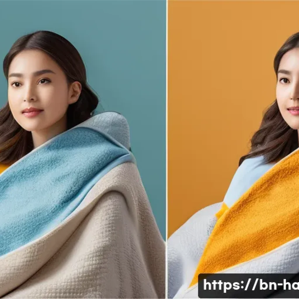 전기장판 안전 사용법 - Here are three image generation prompts in English, detailing various aspects of electric blanket us...