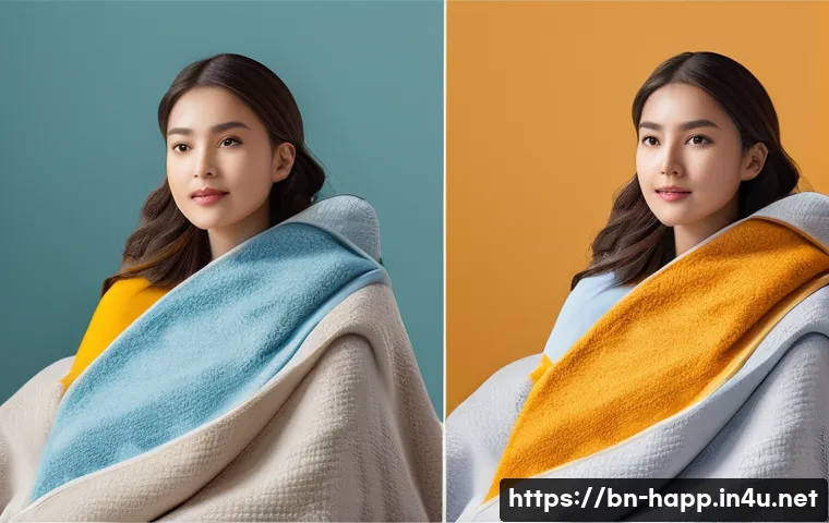 전기장판 안전 사용법 - Here are three image generation prompts in English, detailing various aspects of electric blanket us...